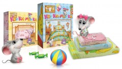 Комплект постельного белья для детской кроватки «Космостар» (арт. 8658/1, бязь, 1 наволочка 40х60) - Фото 1