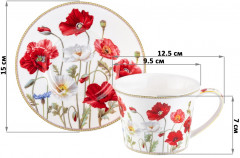 Набор чайный «Маки» - Фото 1