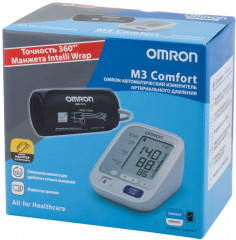 Тонометр автоматический OMRON M3 Comfort с адаптером - Фото 3