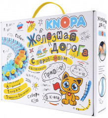 Набор игровой «Железная дорога с паровозом и вагонами» - Фото 1