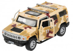 Машина металлическая «Hummer H2 камуфляж» - Фото 4