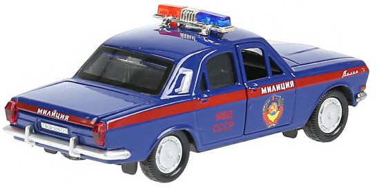 Машина металлическая «ГАЗ-2401 Волга Милиция»