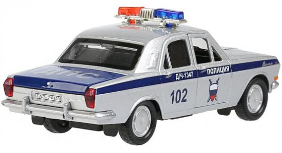 Машина металлическая «ГАЗ-2401 Волга Полиция»