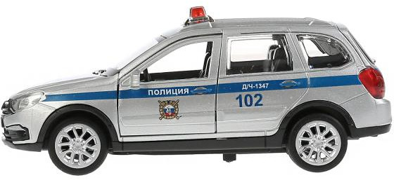 Машина металлическая «Lada Granta Cross 2019 Полиция» | Технопарк | Фото 2