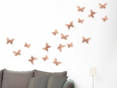 Декор для стен «Mariposa» (9 элементов), бронза - Фото 1