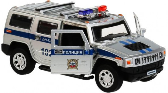 Машина металлическая «Hummer H2 Полиция»