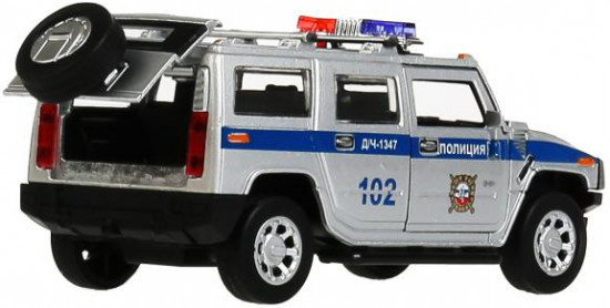 Машина металлическая «Hummer H2 Полиция»