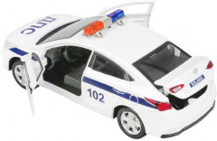 Машина металлическая «Hyundai Solaris Полиция» - Фото 2