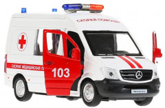 Машина металлическая «Mercedes Benz Sprinter Скорая» - Фото 2