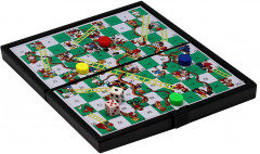 Игра настольная магнитная «Змейки и лестницы» - Фото 1