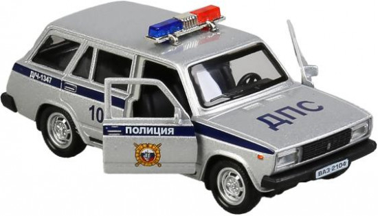 Машина металлическая «ВАЗ-2104 Жигули Полиция»