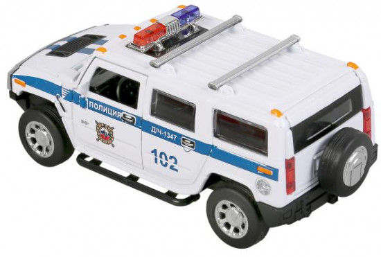 Машина металлическая «Hummer H2 Полиция»