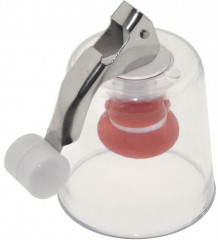 Пробка для бутылки с зажимом «Стаканчик» - Фото 2