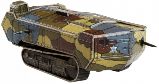 Модель сборная «Танк Saint Chamond»