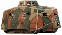 Модель сборная «Танк A7V Sturmpanzerwagen» - Фото 3