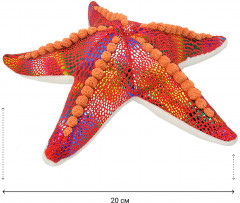 Игрушка мягкая «Звезда» - Фото 1