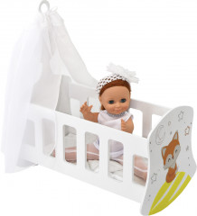 Люлька для куклы с балдахином «Крошка Лия» - Фото 2