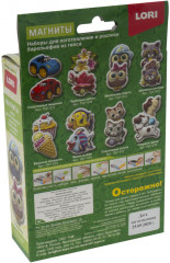 Набор для изготовления магнитов из гипса «Маленькие совята» - Фото 2