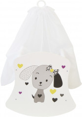 Кроватка-люлька для кукол с балдахином «Крошка Ди» - Фото 1