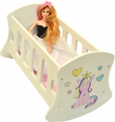 Кроватка-люлька для кукол «Крошка Мили» - Фото 3