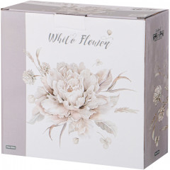 Ваза на ножке «Белый цветок» - Фото 1