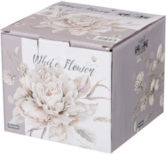 Сахарница «Белый цветок» - Фото 1