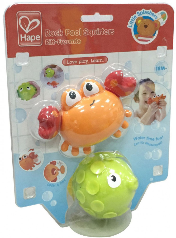 Игрушки для купания «Рыбка и краб» | Hape | Фото 4