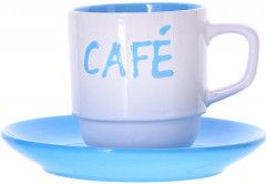 Сервиз чайный на металлической подставке - Фото 1