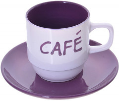 Сервиз чайный на металлической подставке - Фото 2