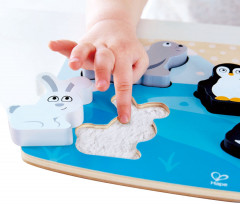 Головоломка тактильная «Арктические животные» - Фото 1