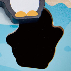 Головоломка тактильная «Арктические животные» - Фото 2