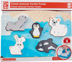 Головоломка тактильная «Арктические животные» - Фото 4