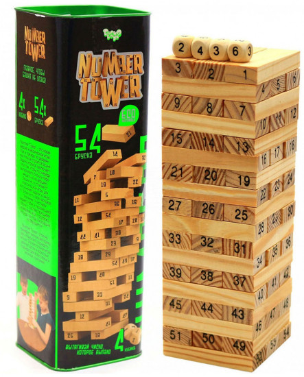 Игра настольная «Number Tower»