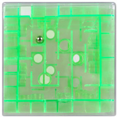 Игра логическая «Куб-лабиринт с шариком» - Фото 1