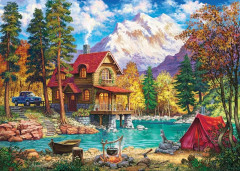 Пазл 2в1 «Умиротворяющие пейзажи» - Фото 1