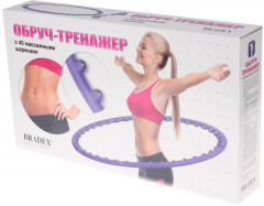 Обруч-тренажер с массажными шариками - Фото 5