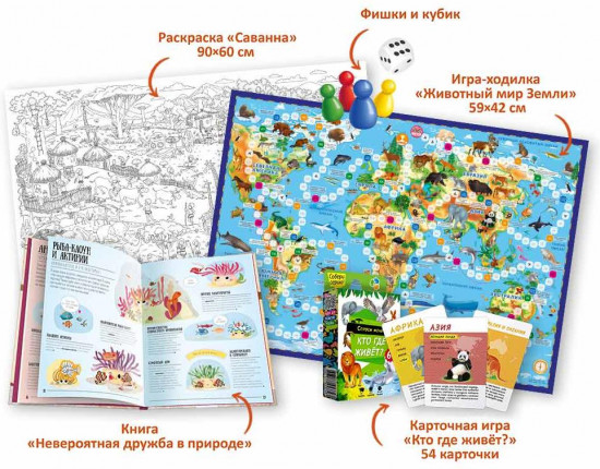Набор игровой «Животные мира»