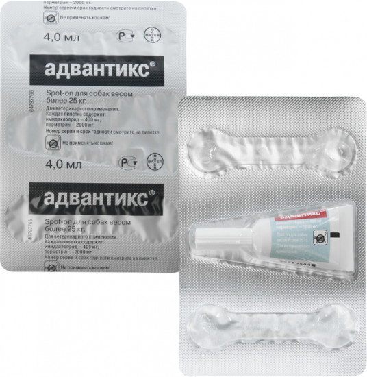 Капли от блох для собак