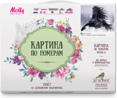 Картина по номерам «Конь вороной» - Фото 1