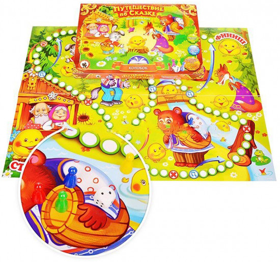Игра настольная «Колобок»