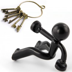 Держатель для ключей магнитный «Key Pete», черный - Фото 3