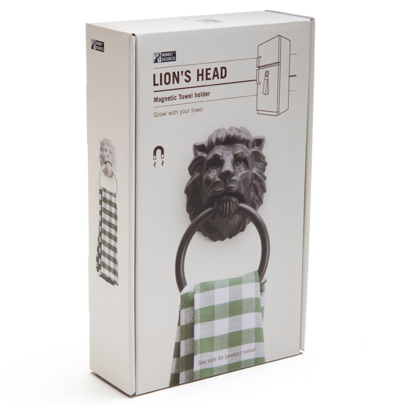 Держатель для полотенца «Lion head», белый | Lion head | Monkey Business | Фото 4