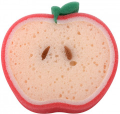 Мочалка детская «Яблочная долька» - Фото 1