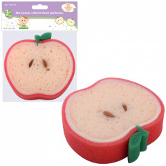 Мочалка детская «Яблочная долька» - Фото 3