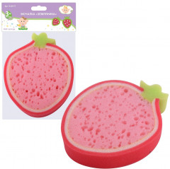 Мочалка детская «Земляника» - Фото 2