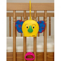 Музыкальная погремушка на кровать "Слоник" - Фото 1