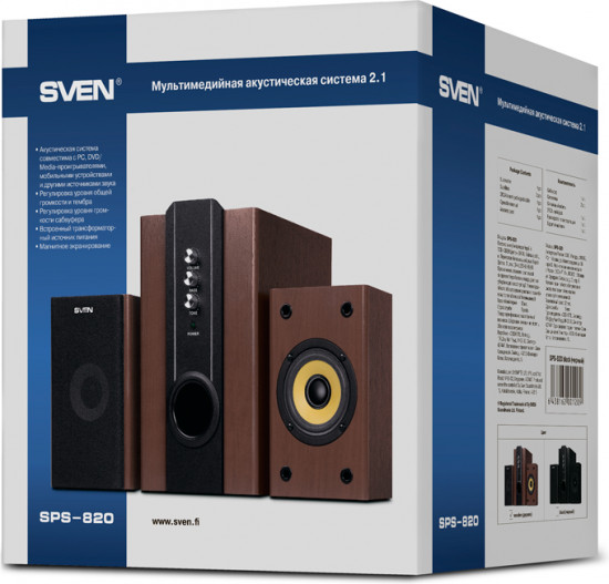 Система акустическая Sven SPS-820
