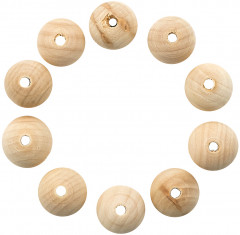 Набор деревянных бусин - Фото 1