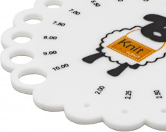 Линейка для измерения диаметра спиц «Барашек» - Фото 1