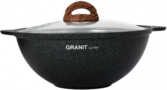 Казан с крышкой «Granit Ultra Blue»